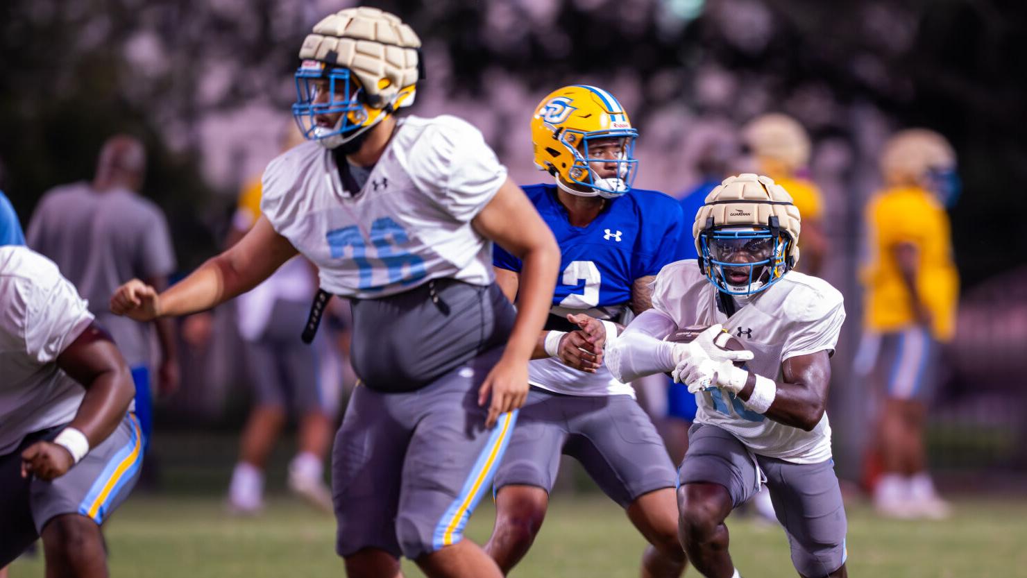 Inside Southern football's revamped running backs room, which includes a bevy of transfers